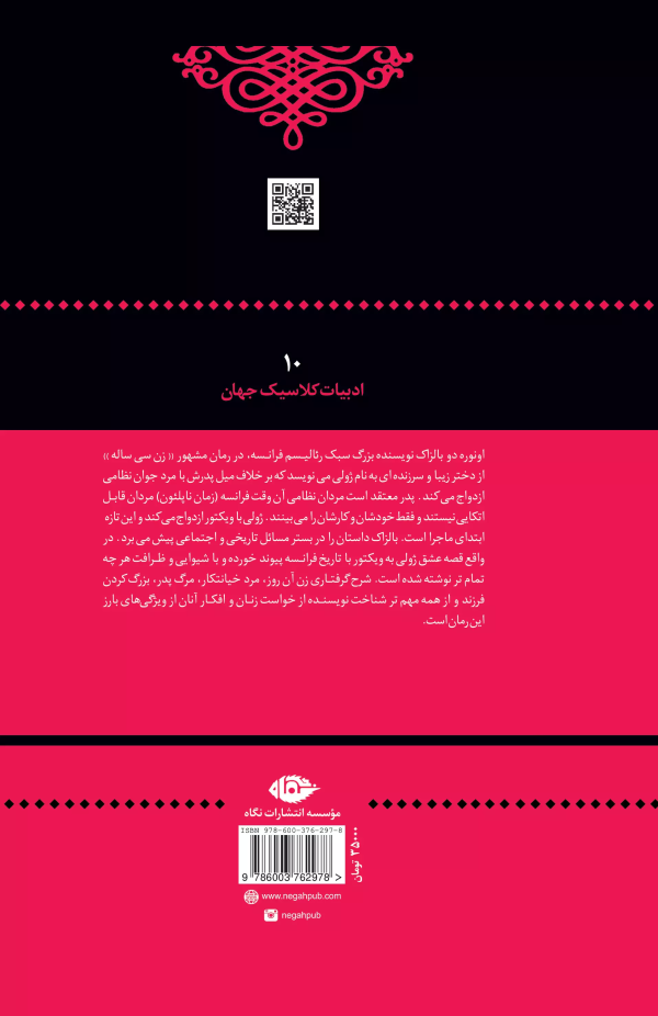 زن سی‌ساله/کتاب باز